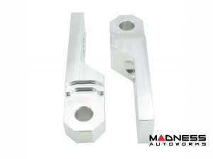 Ford F-150 Tow Hook Shackle Adaptors - Aluminum - Raw